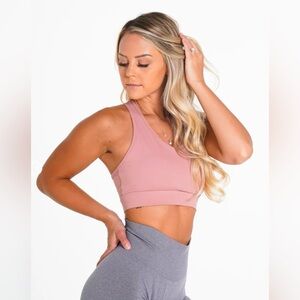 NVGTN Nude Pink Trio Bra. Size M / Medium.